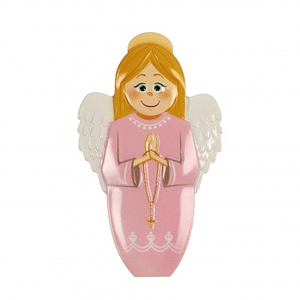 Íman anjo rosa