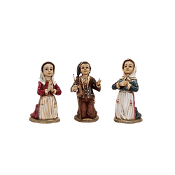 Trio de pastorinhos 32 cm