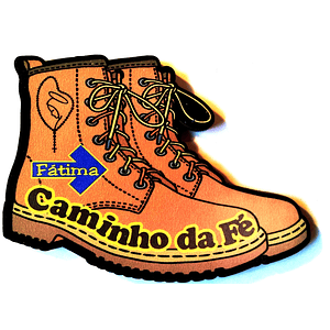 Íman botas do peregrino de Fátima - Caminho da fé