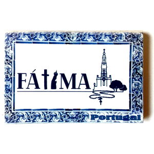 Íman azulejo - Santuário de Fátima