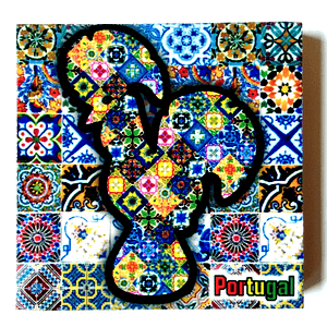 Íman azulejo - Galo