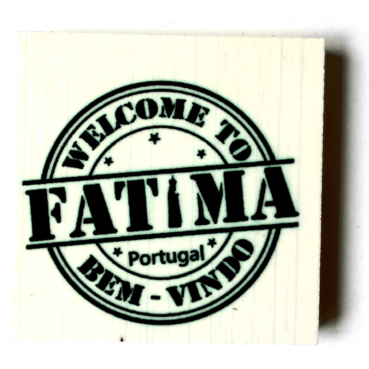 Íman azulejo - Welcome to Fatima