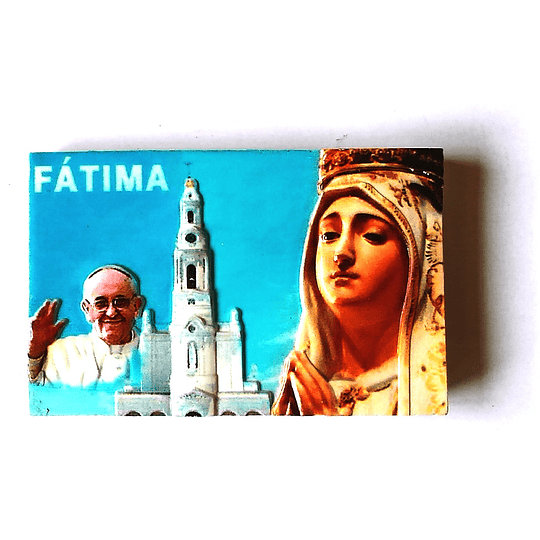 Íman Nª Sª de Fátima e Papa Francisco