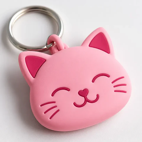 Porta-Chaves Gato Sorridente