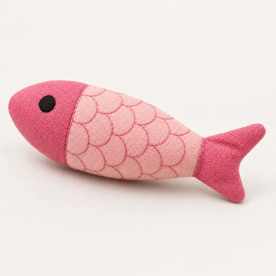 Sardinha de Catnip Cor-de-Rosa 1