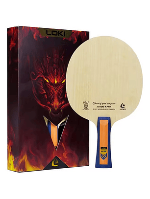 Madero Paleta Pro Tenis De Mesa 7 Capas Rxton 5 Loki