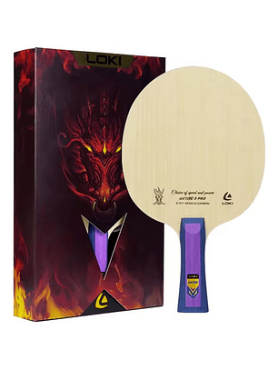 Madero Paleta Pro Tenis De Mesa 7 Capas Rxton 3 Loki