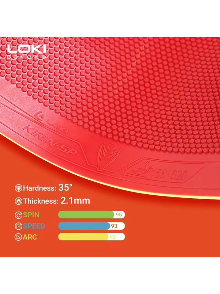 Goma Loki poro corto Kirin SP 6