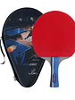 Paleta Tenis De Mesa Loki Kirin X2 Con Gomas Certificadas y Estuche - Miniatura 1
