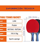 Paleta Tenis De Mesa Loki Kirin X2 Con Gomas Certificadas y Estuche - Miniatura 7