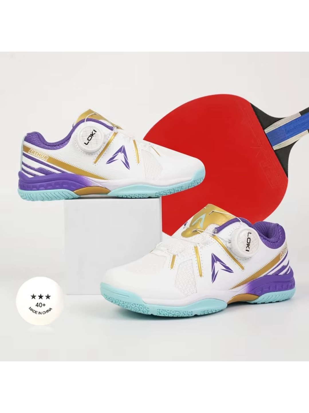 Zapatillas de tenis de mesa para niños Loki 2