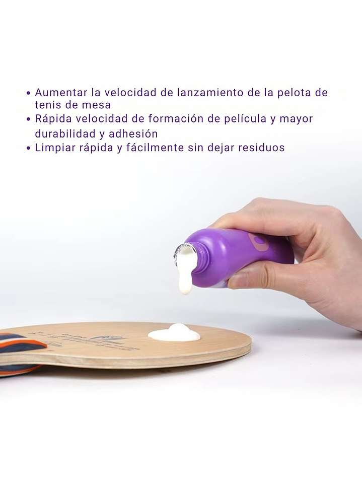 Pegamento Soluble Al Agua Tenis De Mesa - Ping Pong - Loki 2