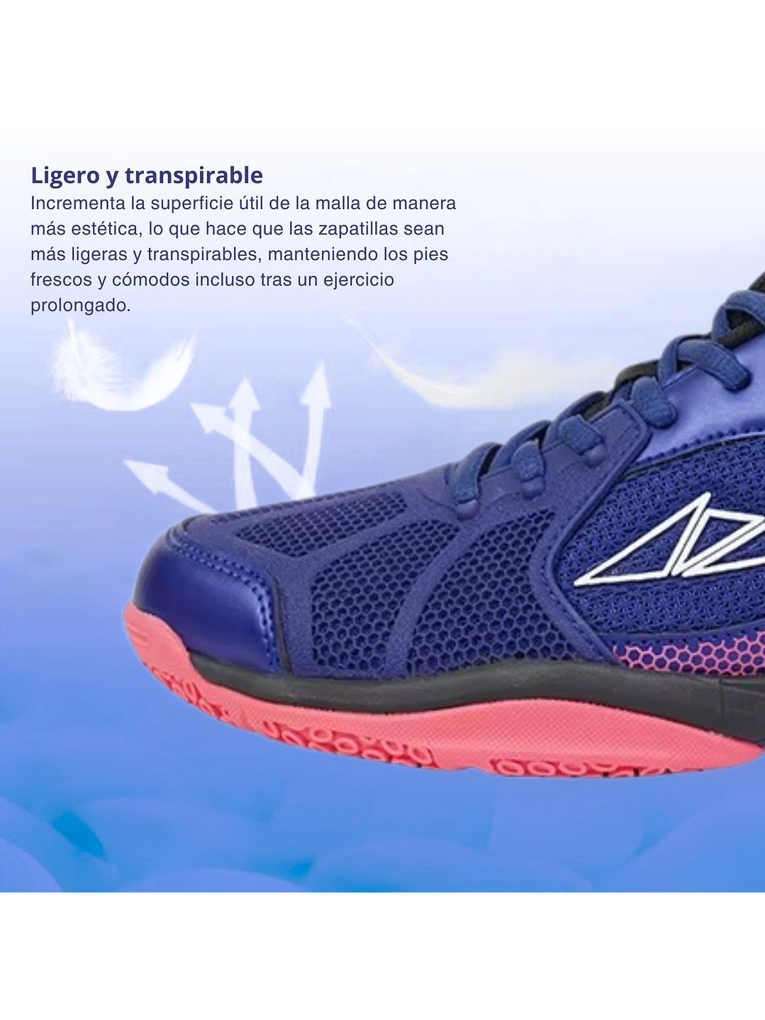 Zapatillas de tenis de mesa para adultos Loki Rxton Azul 5