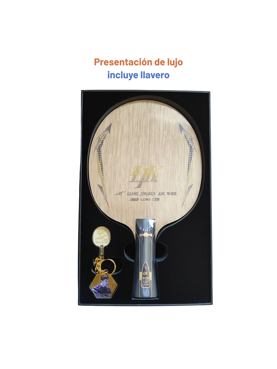 Madero Paleta Profesional Tenis De Mesa Liang Jingkun ADC OFF+ Loki 8