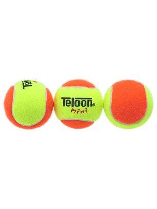 Pack 3 pelotas de tenis para niños stage 2 naranjas