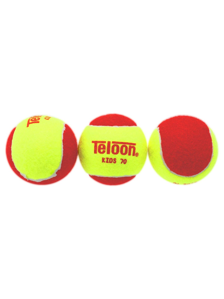 Pack 3 pelotas de tenis para niños stage 3 roja 1