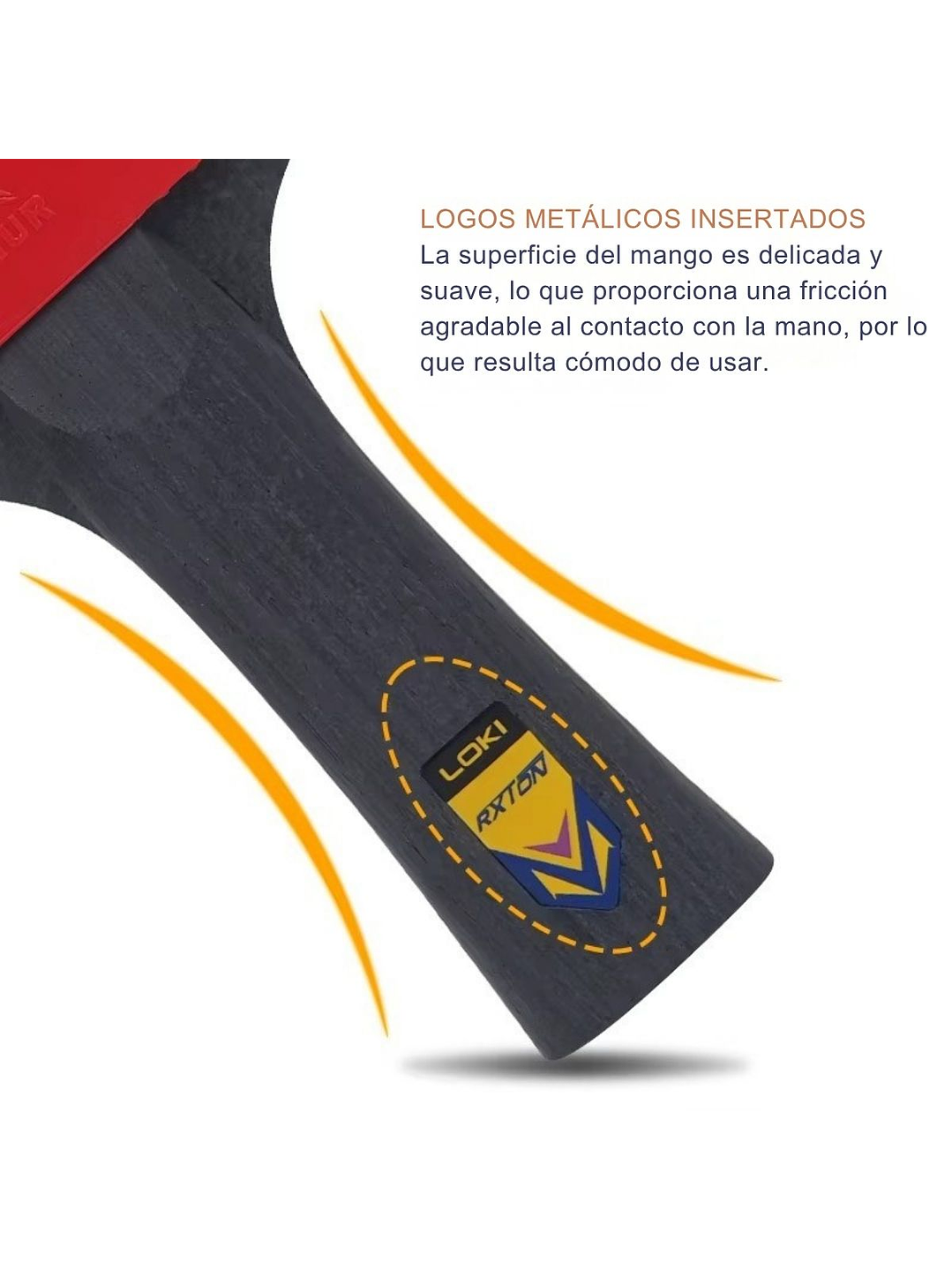 Paleta 9 estrellas Rxton 9 Pro Fibra GNF 5