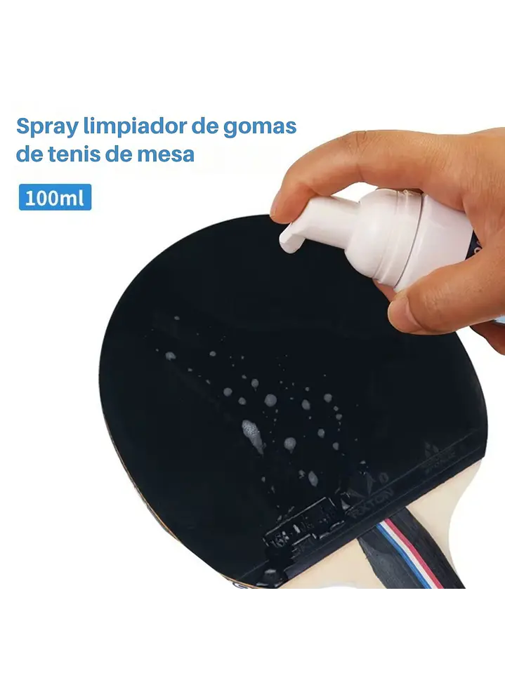 Limpiador Profesional Goma Tenis De Mesa Spray 100 ml - Loki 3