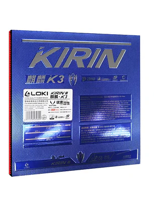 Goma Tenis de Mesa Loki Kirin K3 | Potencia, Spin y Precisión para el Juego Ofensivo Moderno