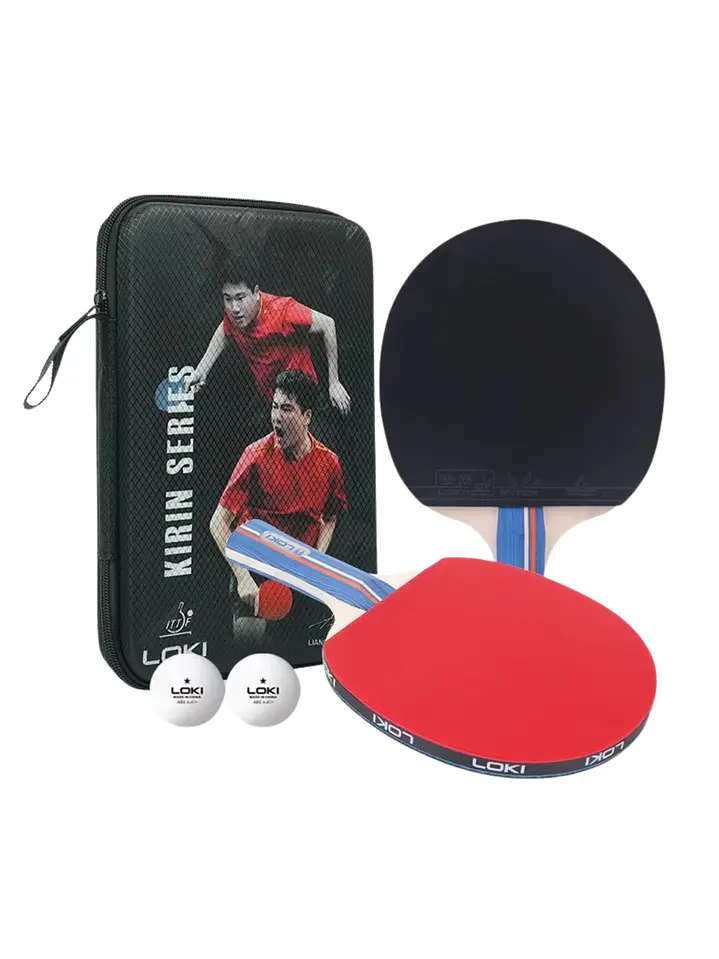 Set 2 Paletas De Ping Pong Loki K3000 Nivel Inicial 1