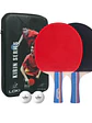 Set 2 Paletas De Ping Pong Loki K3000 Nivel Inicial - Miniatura 6