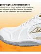 Zapatillas De Tenis De Mesa Loki Rxton 2.0  Blancas Doradas - Miniatura 2