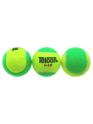 Pack 48 Pelotas Mini Tenis Para Niños Stage 1 Verde Teloon