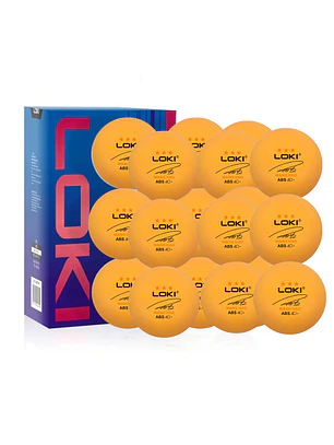 Set 18 Pelotas Tenis de Mesa Pro 3 Estrellas Abs 40+