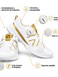 Zapatillas Loki Arthur Sin Cordondes  Para Tenis De Mesa - Miniatura 9