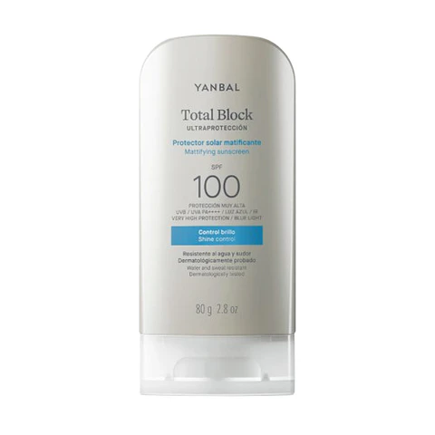 Yanbal Total Block Solar Matificante 100 de 80g