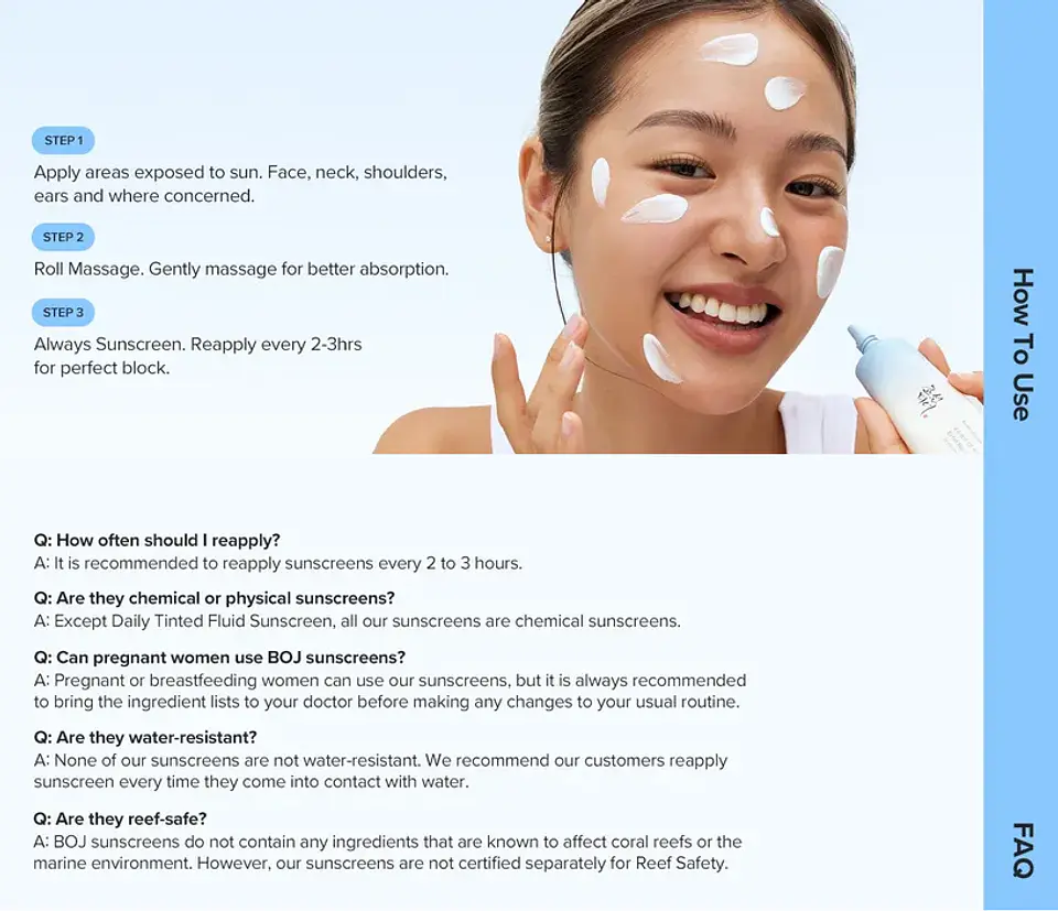 Beauty of Joseon Aqua Fresh Bloqueador Solar 50ml 3