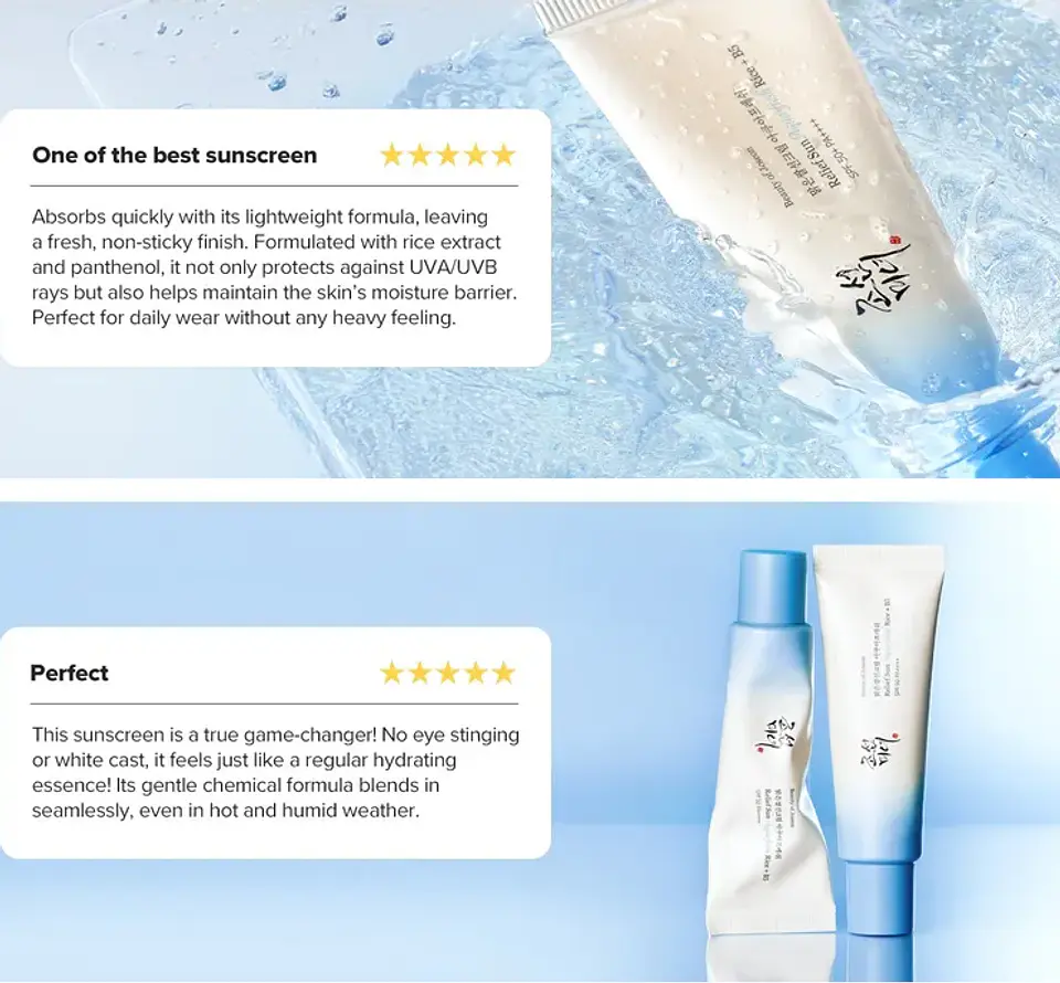 Beauty of Joseon Aqua Fresh Bloqueador Solar 50ml 4