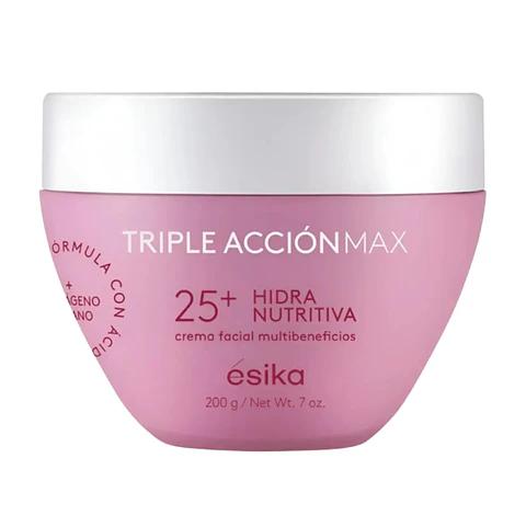 Esika Crema Facial Nutritiva Triple Acción Max 200g