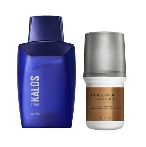 Esika Kalos Sport Perfume Hombre + Desodorante 50g