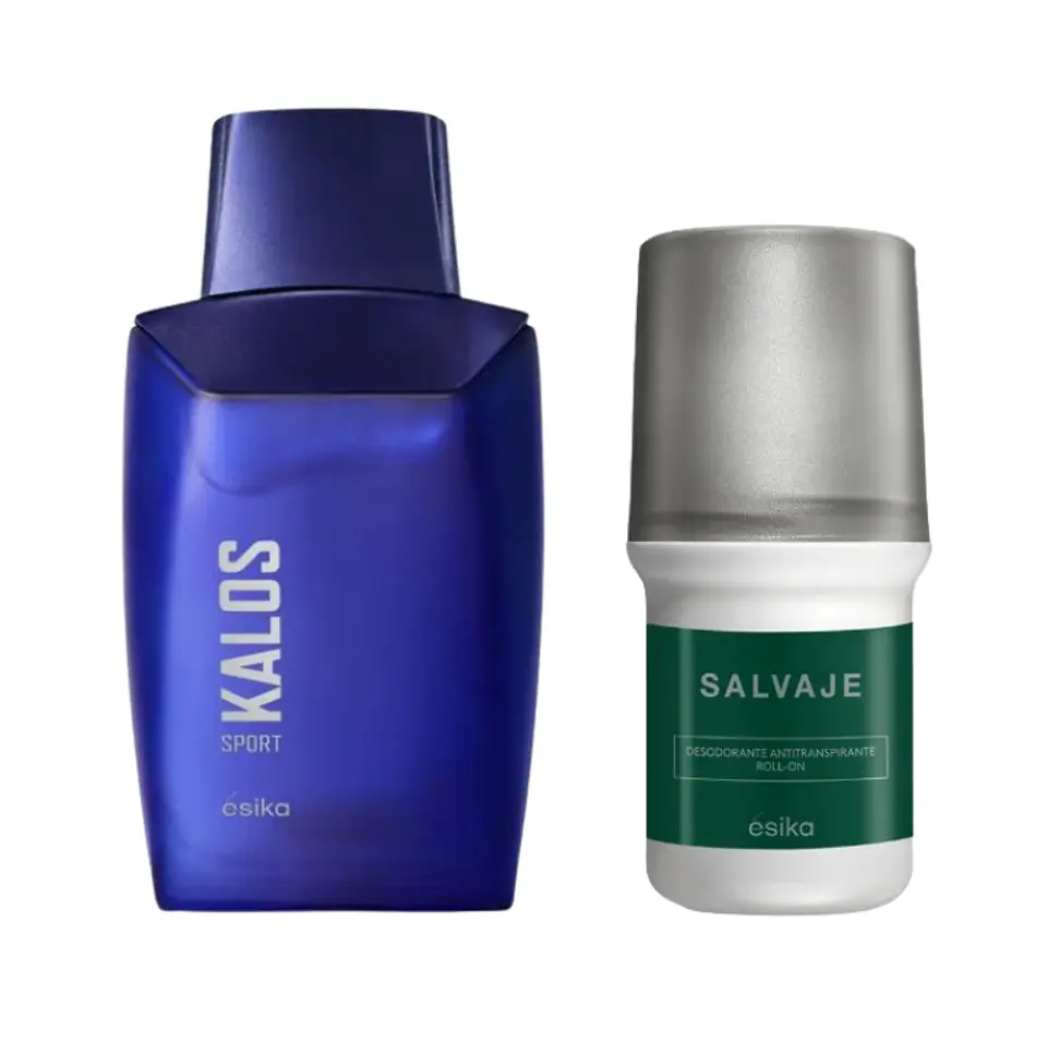 Esika Kalos Sport Perfume Hombre + Desodorante 50g 3