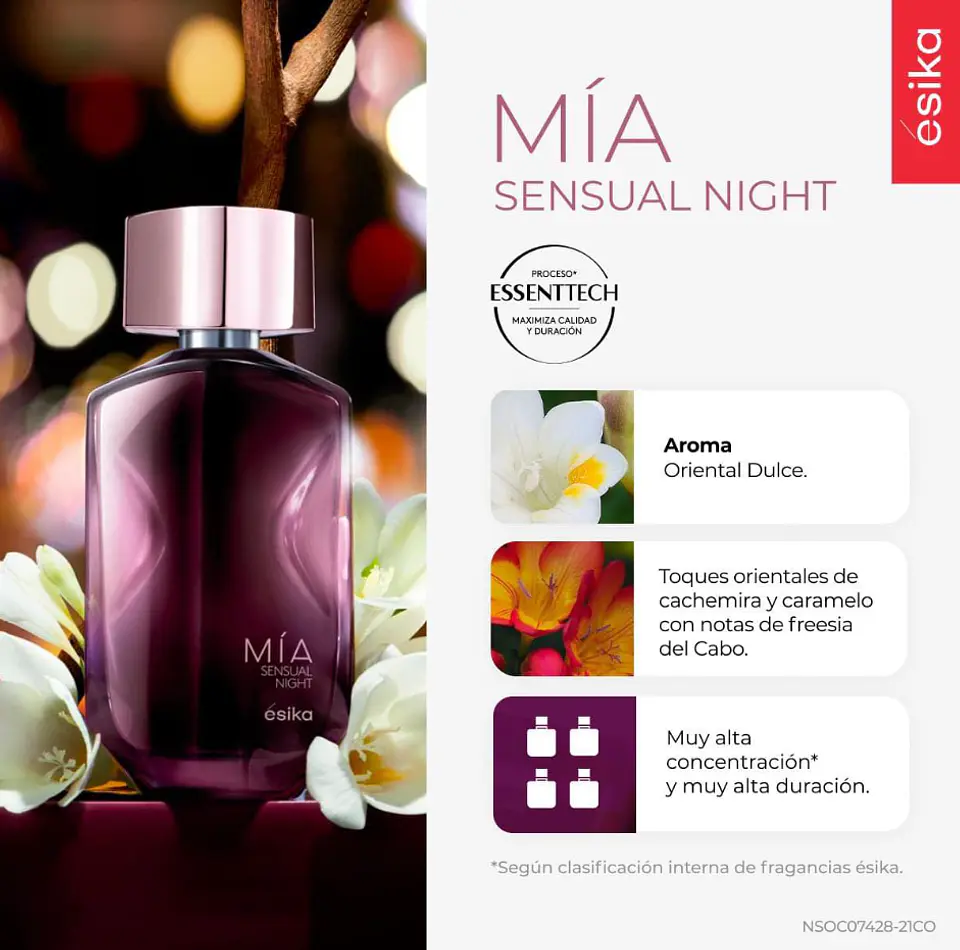 Esika Mía Sensual Night Mujer 2