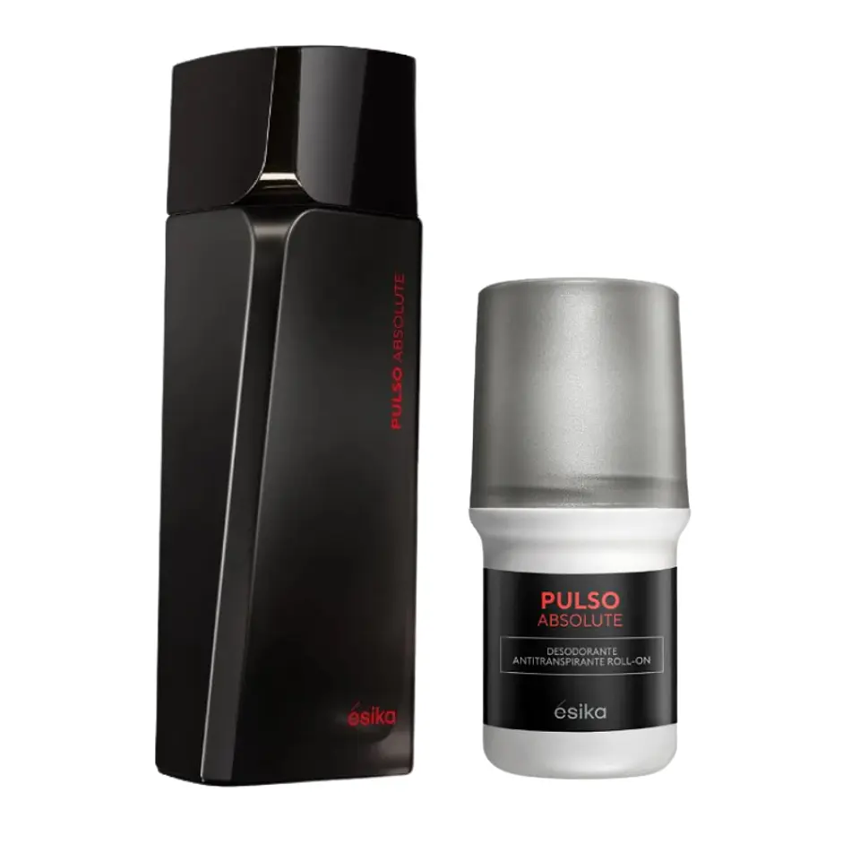 Esika Pulso Perfume Hombre + Deo 1