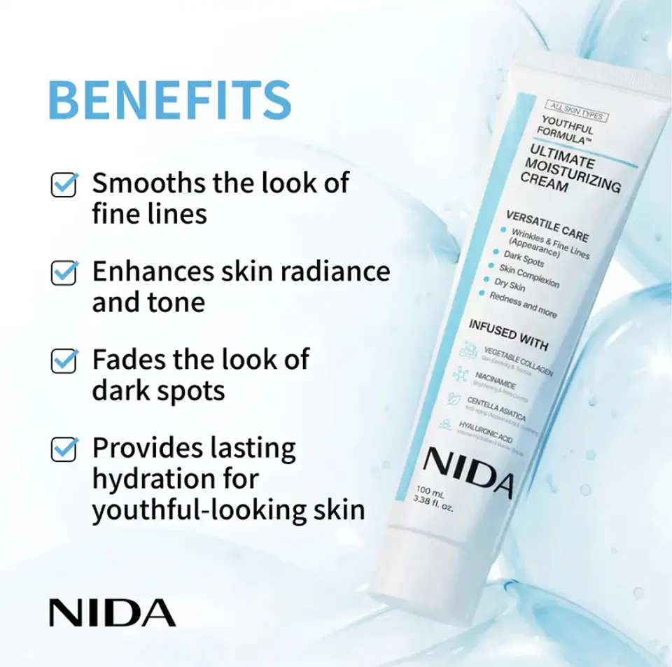 Nida Ultimate Moisturizing Cream 100ml 2