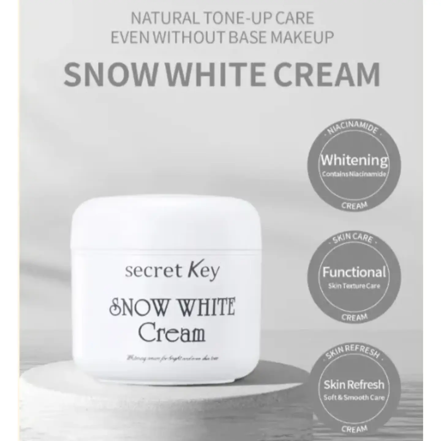 Secret Key Snow White Crema Facial 50g 5