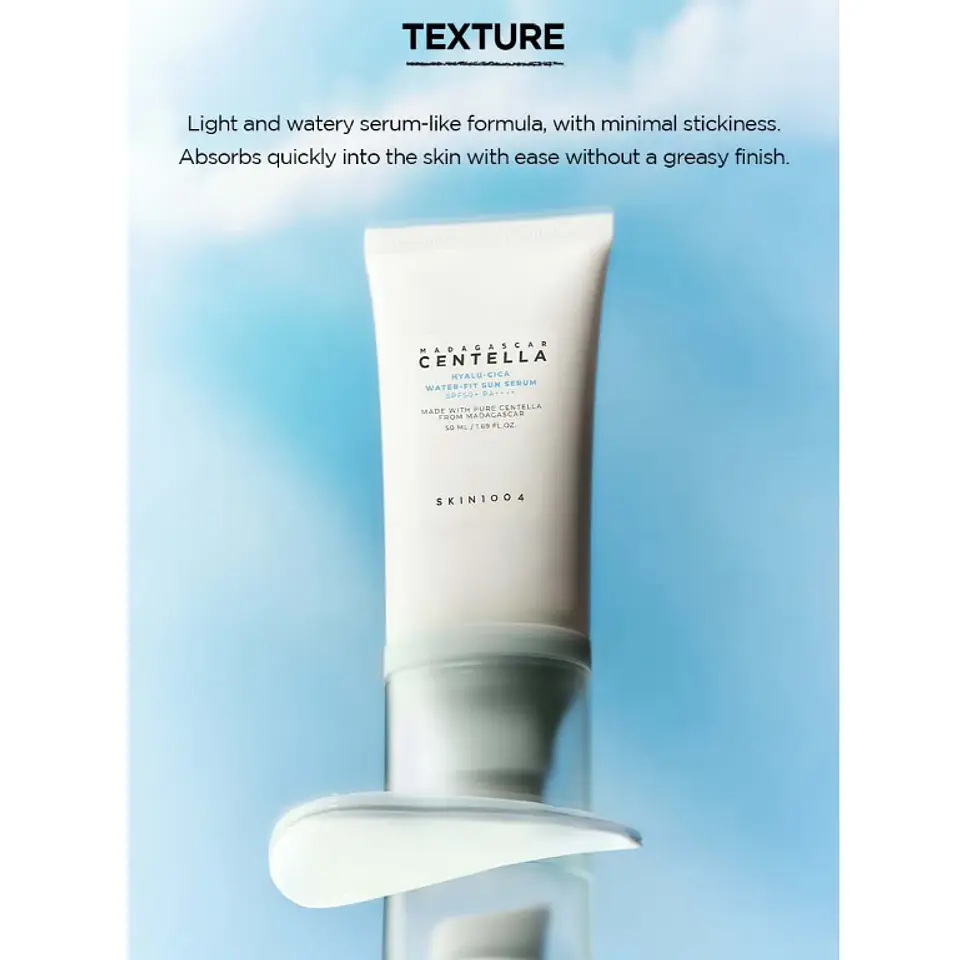 Skin1004 Sérum Solar Madagascar Centella Hyalu-Cica Water-Fit 50ml 5