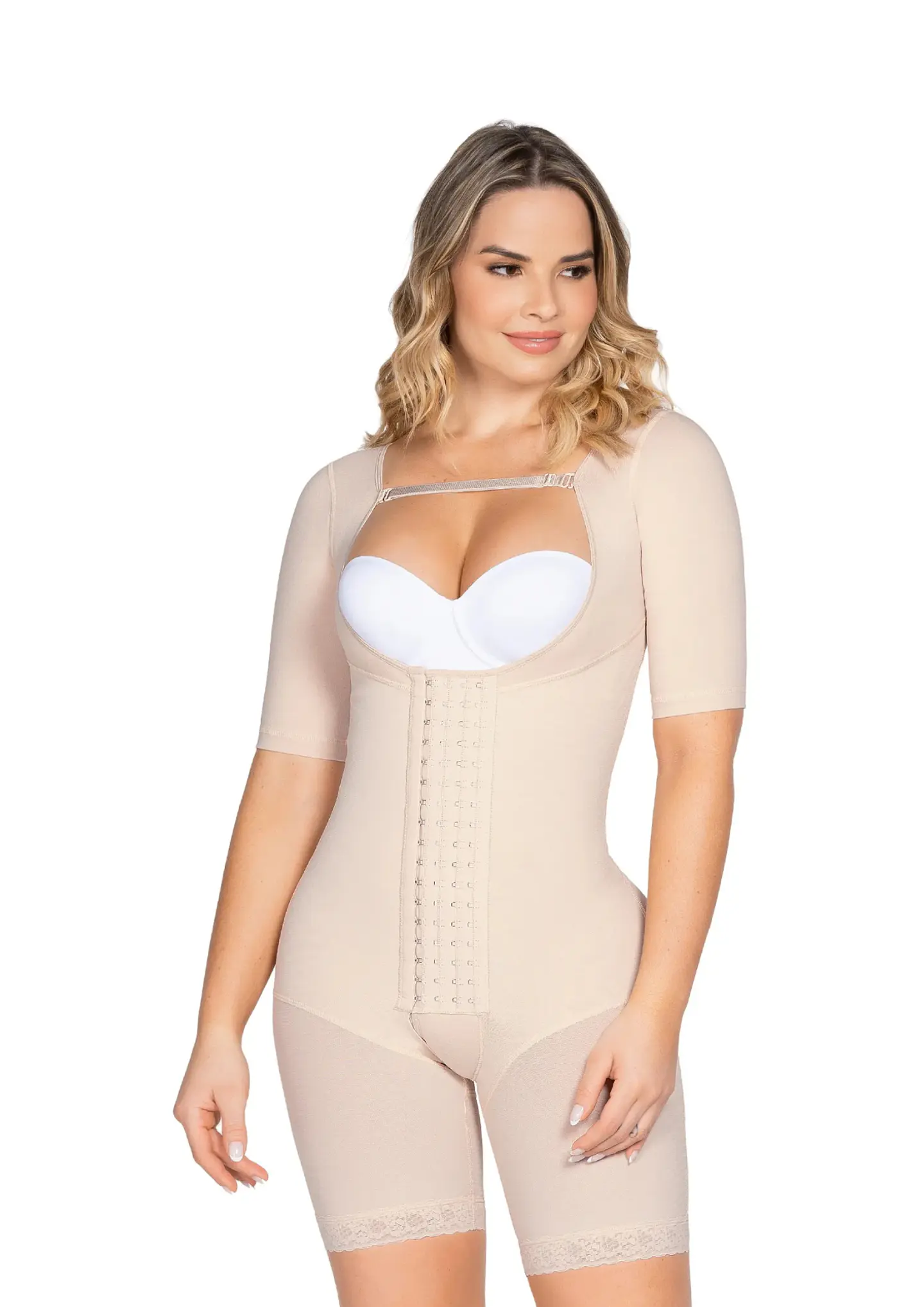 Faja de alta compresion entera con mangas 1