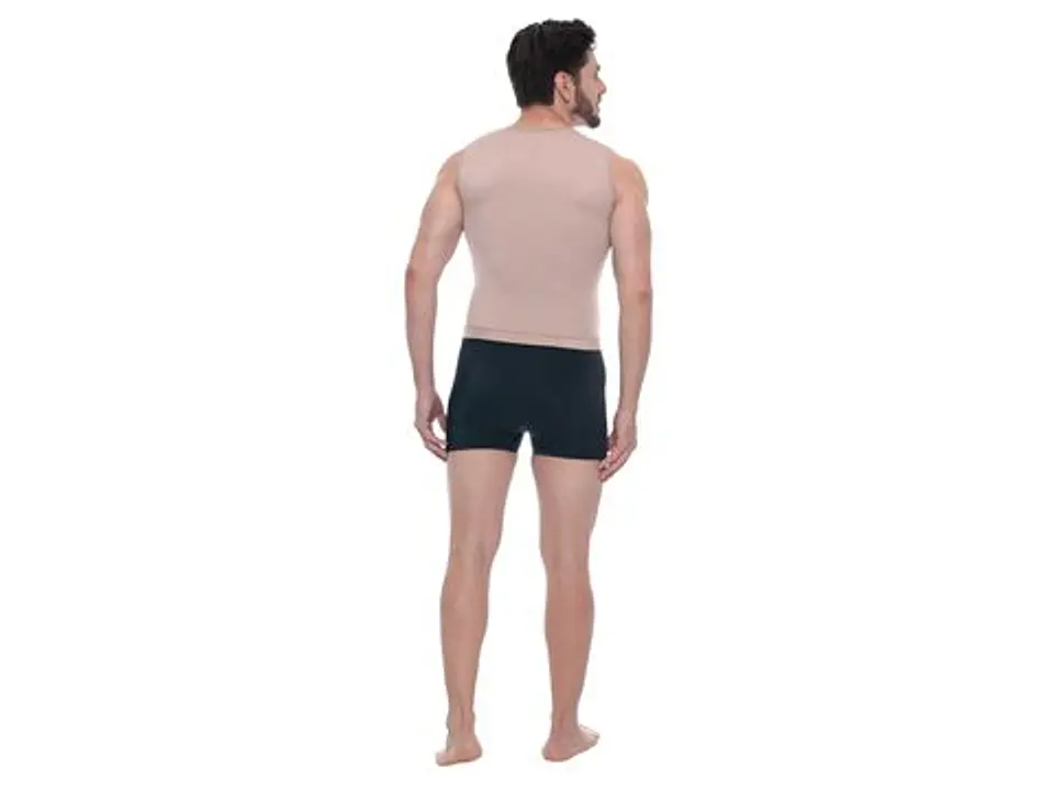 Faja/hombre  de media compresion sin mangas 3