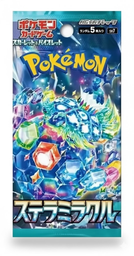 Sobre de Cartas Pokémon: Stellar Miracle (SV7) | Edición Japonesa 1