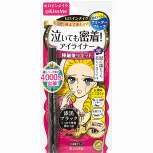 ✨ Delineador Líquido Kiss Me Heroine Make – Negro Intenso ✨