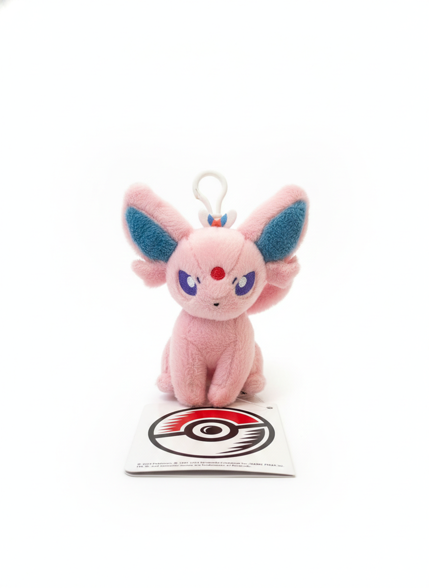 Llavero de Peluche Espeon - Colección Pokémon Psíquico 1