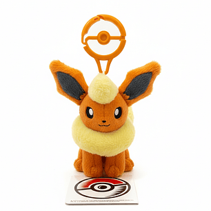 Llavero de Peluche Flareon - Colección Pokémon Fuego