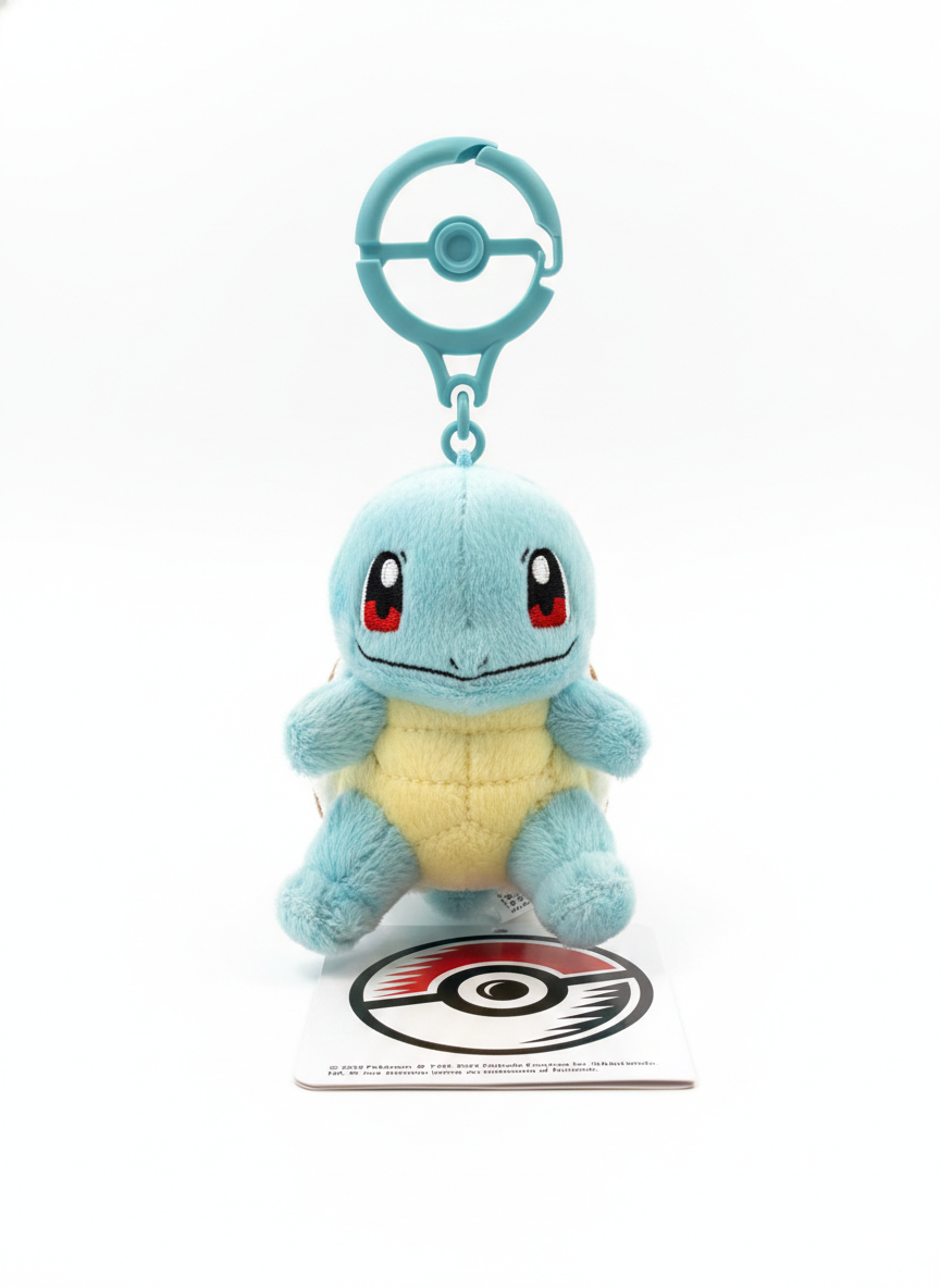 💧 Peluche Keychain Squirtle: Estilo y Frescura en cada Paso 1