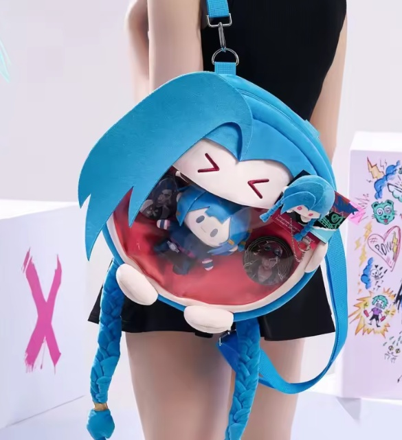 Mochila Itabag de Jinx (Arcane/League of Legends) 1
