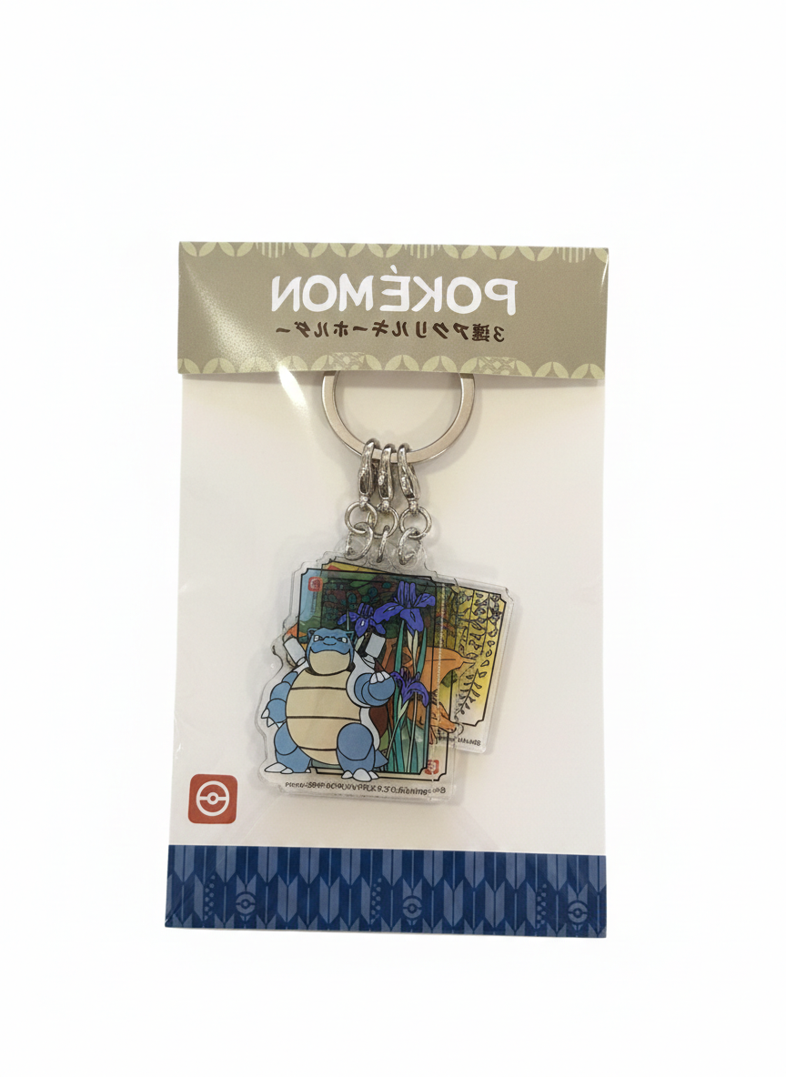 Llavero Triple Premium: El Legado de Kanto (Charizard, Blastoise & Venusaur) 1