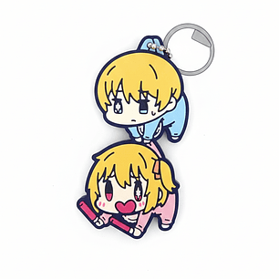 Llavero Pellizcado (Tsumamare) Oshi no Ko: Aqua & Ruby – Cospa Original